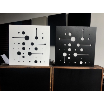 Акустическая панель Abstract circles 500x500x52мм