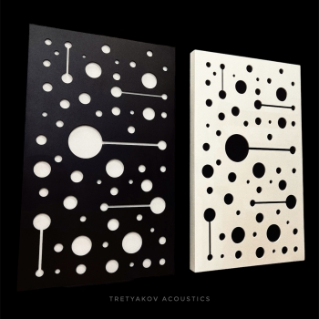 Акустическая панель "Абстрактная Вселенная" 1040x640x50мм